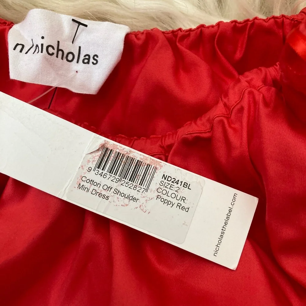N / NICHOLAS Off-The-Shoulder Mini Dress - Picture 7 of 12